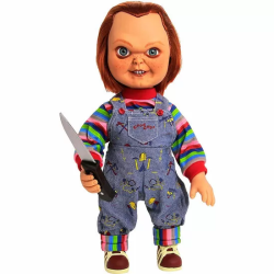 MUÑECO CHUCKY EL MUÑECO DIABOLICO SONIDO 38CM