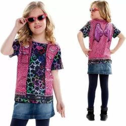 DISFRAZ INFANTIL ROCKSTAR 6-8 AÑOS (CAMISETA)