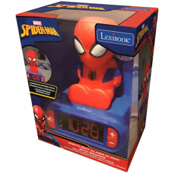 DESPERTADOR 3D DIGITAL SPIDERMAN MARVEL