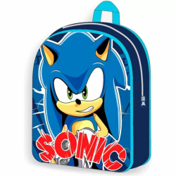 MOCHILA SONIC THE HEDGEHOG 40CM