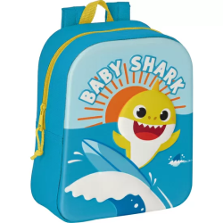 MOCHILA GUARDERIA 3D BABY SHARK