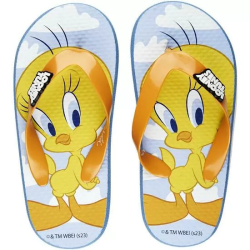 CHANCLAS PREMIUM LOONEY TUNES BLUE