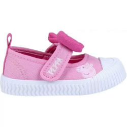 ZAPATILLA LONETA SUELA PVC BAILARINA PEPPA PIG PINK