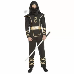 DISFRAZ BLACK NINJA TALLA M-L