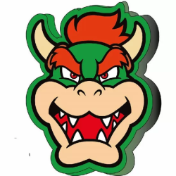 COJIN 3D BOWSER SUPER MARIO BROS