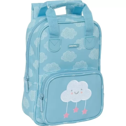 MOCHILA INFANTIL CON ASAS FACIL LIMPIEZA SAFTA PREESCOLAR 