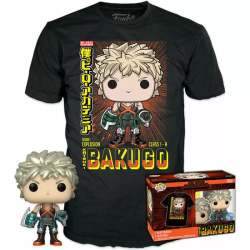 SET FIGURA POP & TEE MY HERO ACADEMIA KATSUKI EXCLUSIVE