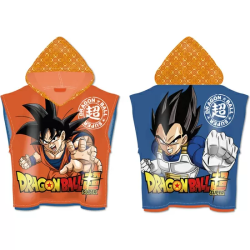 PONCHO DE MICROFIBRA DRAGON BALL