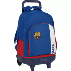 MOCHILA GDE. C/RUEDAS COMPACT EXTRAIBLE F.C.BARCELONA 2ª EQUIPACION