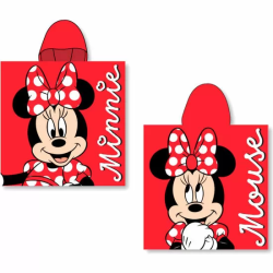 PONCHO TOALLA MINNIE DISNEY ALGODON