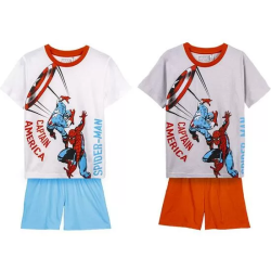 PIJAMA CORTO AVENGERS RED