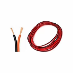 CABLE PARA AUDIO 10M 2X0.5MM BICOLOR ROJO-NEGRO 7HSEVENON ELEC