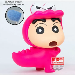 FIGURA SHINNOSUKE NOHARA WANIYAMASAN CRAYON SHINCHAN FLUFFY PUFFY 11CM