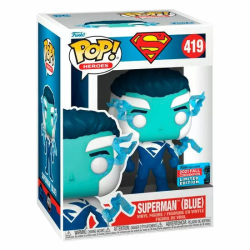 FIGURA POP DC COMICS SUPERMAN BLUE EXCLUSIVE