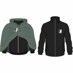 SUDADERA CAPUCHA JEAN KIRSTEIN ATTACK ON TITAN