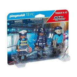 SET FIGURAS POLICIA PLAYMOBIL