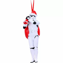 ADORNO NAVIDAD STORMTROOPER SACO SANTA STAR WARS