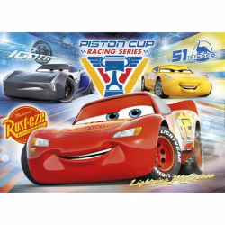 PUZZLE CARS 3 DISNEY 104PZS