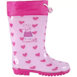 BOTAS LLUVIA PVC PEPPA PIG PINK