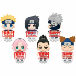 EXPOSITOR 9 PELUCHES TOMONUI SERIES 1 NARUTO SHIPPUDEN 15CM