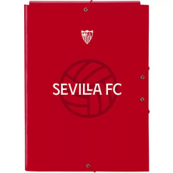 CARPETA FOLIO 3 SOLAPAS SEVILLA FC