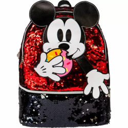 MOCHILA DONUT MICKEY DISNEY LENTEJUELAS 32CM