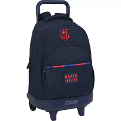 MOCHILA GDE. C/RUEDAS COMPACT EXTRAIBLE F.C.BARCELONA CORPORATIVA