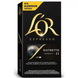 RISTRETTO L´OR, 10 CÁPSULAS ALUMINIO COMPATIBLES NESPRESSO