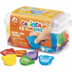 MALETIN 48 CERAS BABY TEDDY CRAYONS 1+