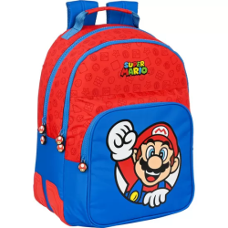 MOCHILA DOBLE ADAPT.CARRO SUPER MARIO