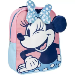 MOCHILA INFANTIL PERSONAJE APLICACIONES MINNIE