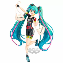 FIGURA HATSUNE MIKU RACING 2019 BANPRESTO CHRONICLE HATSUNE MIKU 17CM