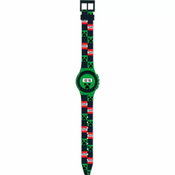 RELOJ DIGITAL MINECRAFT