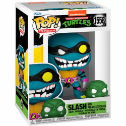 FIGURA POP TORTUGAS NINJA SLASH & PRE MUTATED SLASH