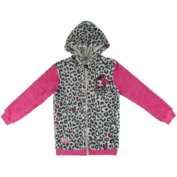 SUDADERA CON CAPUCHA CORAL FLEECE LOL - GRIS