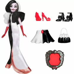 MUÑECA CRUELLA DE VIL VILLANAS DISNEY 28CM