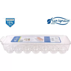 ORGANIZADOR HUEVOS FRIGO 37X11.5X7.5CM SAN IGNACIO