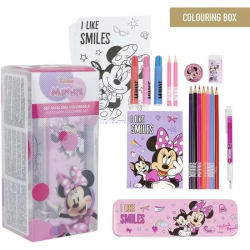 SET PAPELERÍA COLOREABLE MINNIE