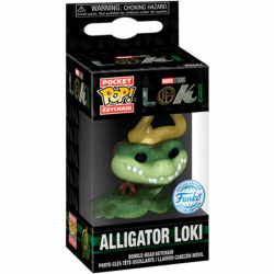 LLAVERO POCKET POP MARVEL LOKI ALLIGATOR LOKI