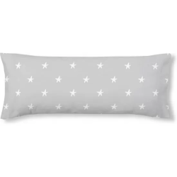 FUNDA DE ALMOHADA 100% ALGODÓN MODELO ATAKAMA GRIS DE 90 CM