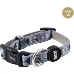 COLLAR PREMIUM PARA PERROS XXS/XS DISNEY VILLANAS GRAY