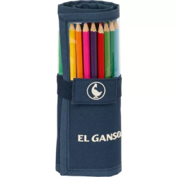 PLUMIER ENROLLABLE 27 PCS. EL GANSO 