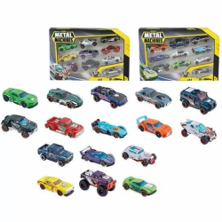 COCHES METAL MACHINE PACK 10 UNIDADES - MODELOS SURTIDOS