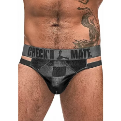 TANGA CUTOUT - NEGRO