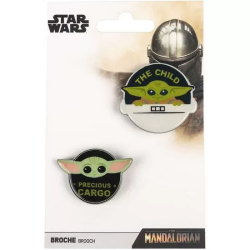 BROCHE THE MANDALORIAN THE CHILD - VERDE