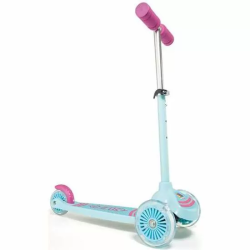 PATINETE MAXI SCOOTER ROSA 3 RUEDAS CON LUCES 56 CM