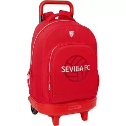 MOCHILA GDE. C/RUEDAS COMPACT EXTRAIBLE SEVILLA FC