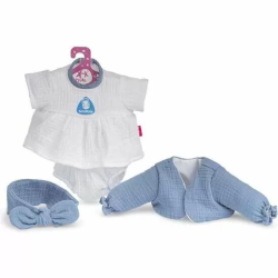 ROPA SANIBABY ANTIBACTERIAS 40 CM MODELO AZUL