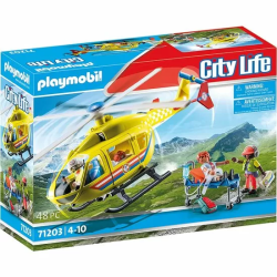 HELICOPTERO DE RESCATE PLAYMOBIL