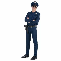 DISFRAZ ADULTO POLICÍA TALLA XL